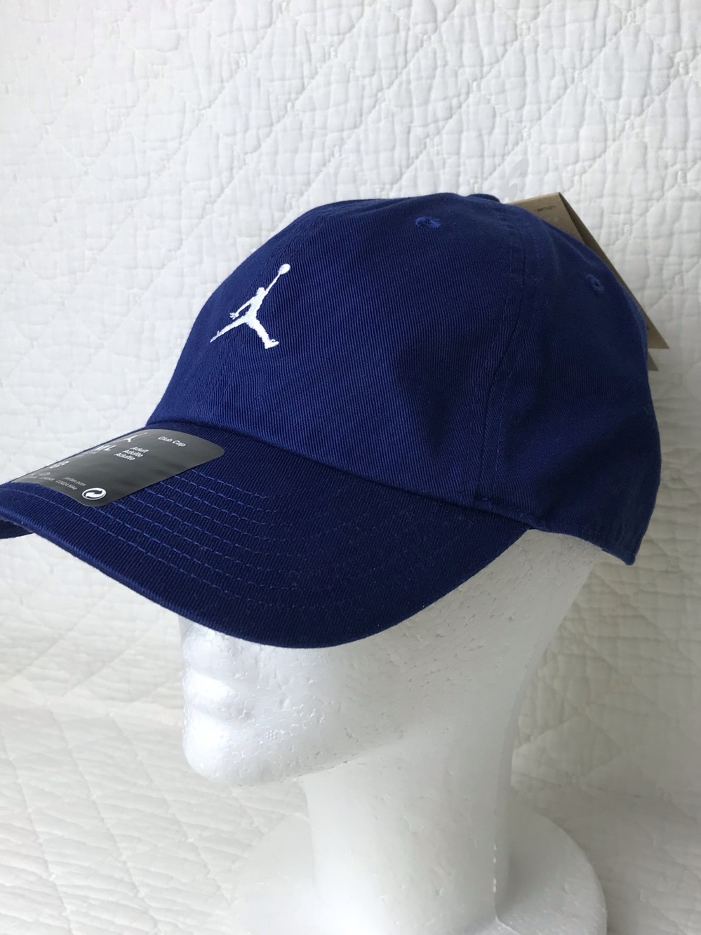 Nike Air Jordan Club Cap Adult Unisex SZ M/L Unstructured Navy HQ1963-492
